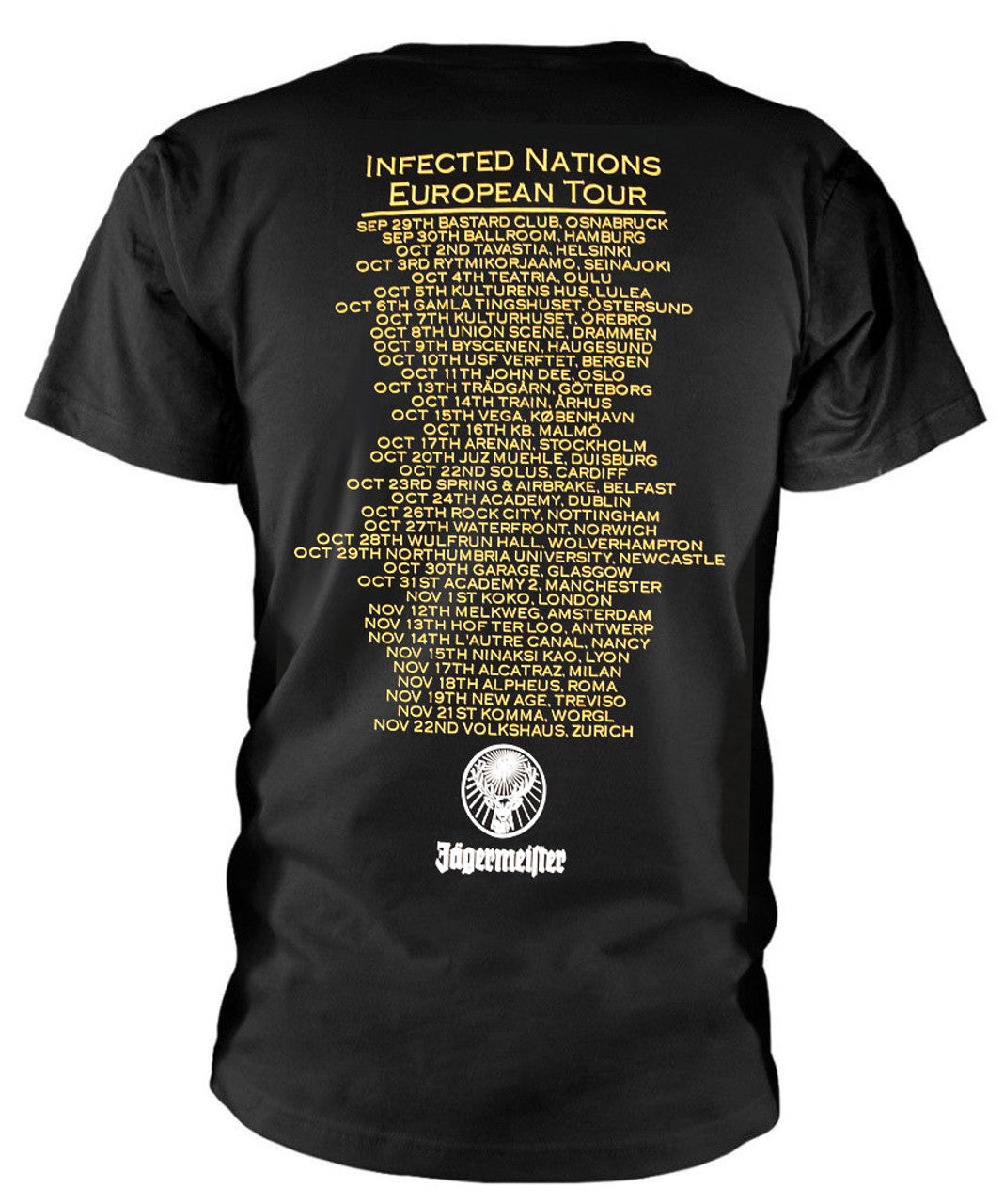 INFECTED NATIONS T-SHIRT